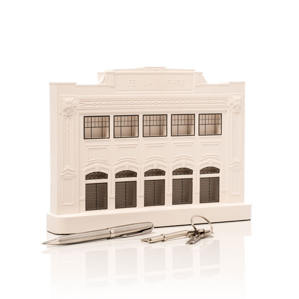 Fenway Park Model. Product Shot Front View. Architectural Sculpture by Chisel & Mouse