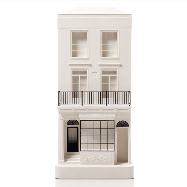 Town House Arundel Model. Product Shot Front View. Architectural Sculpture by Chisel & Mouse