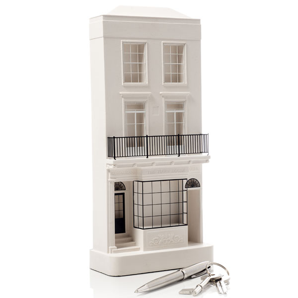 Town House Arundel Model. Product Shot Front View. Architectural Sculpture by Chisel & Mouse