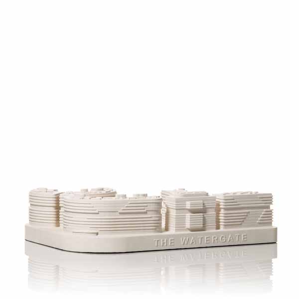 Watergate Complex. Product Shot Front View. Architectural Sculpture by Chisel & Mouse