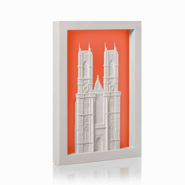 westminster abbey poparc Model. Product Shot Front View. Architectural Sculpture by Chisel & Mouse