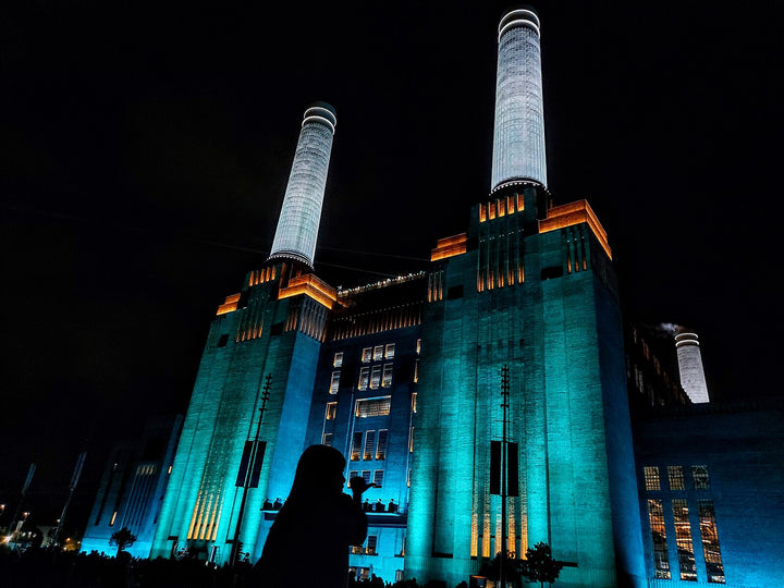Battersea Power Station on reopening night in 2022 - photo by Ruben J Davies
