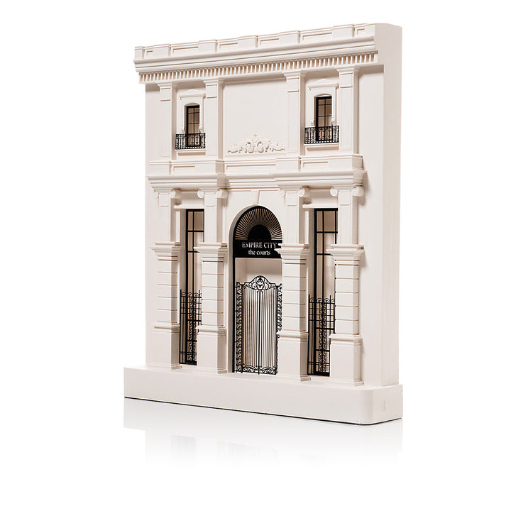 Empire City facade architectural scale model