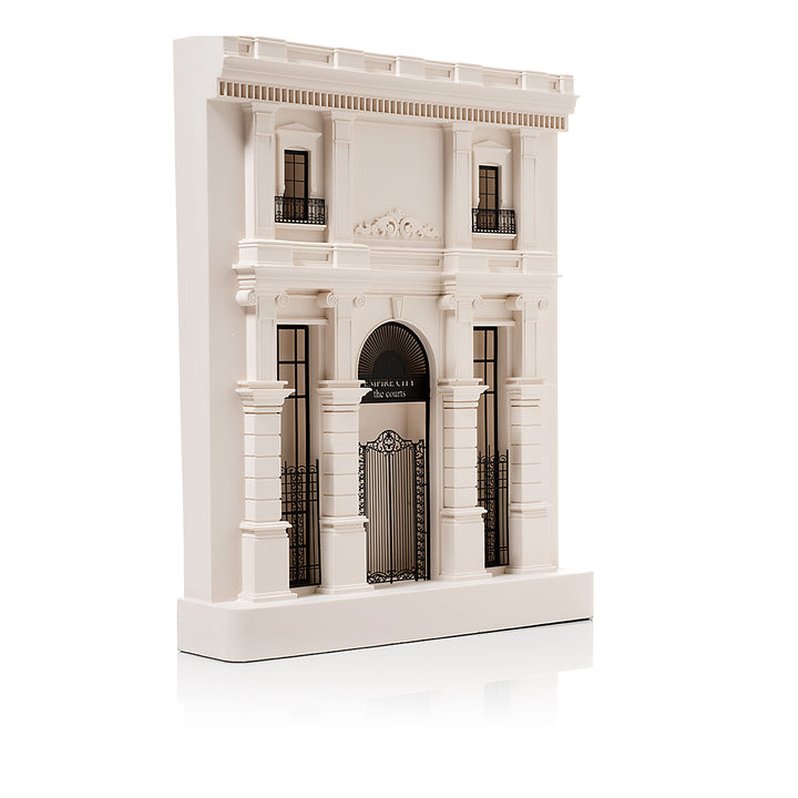 Empire City facade architectural scale model