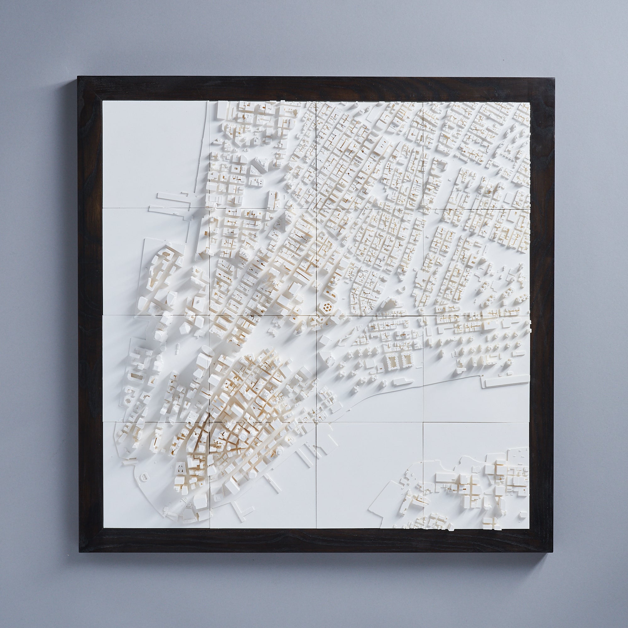New York Cityscape (L) — 3D Map of Lower Manhattan at 1:2500