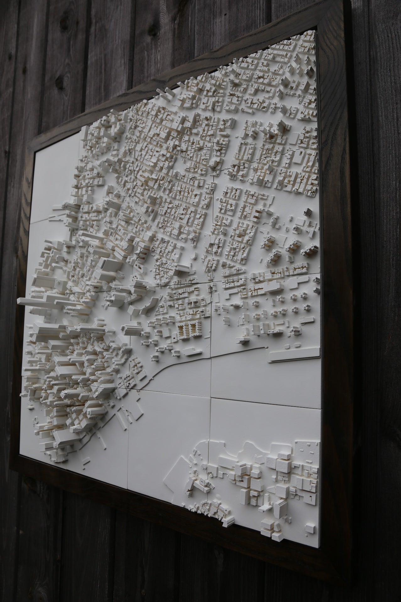Chisel & Mouse New York Cityscape 模型 New York Cityscape (L) — 3D Map of Lower Manhattan at 1:2500