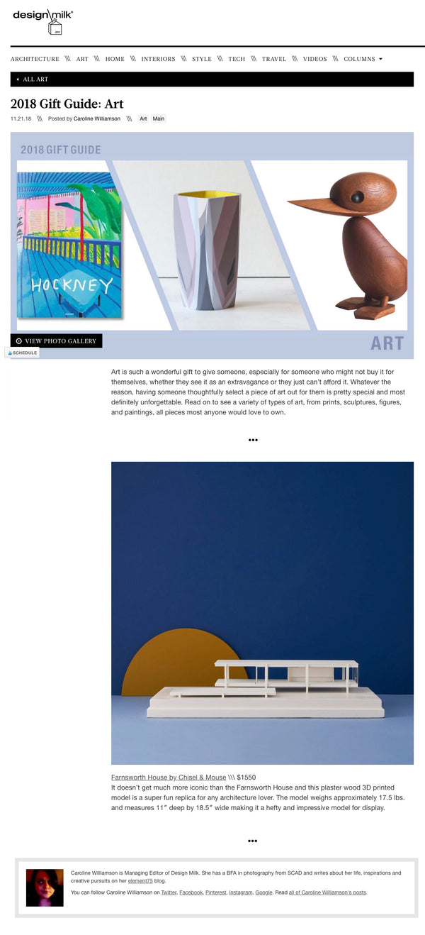 Design Milk gift guide