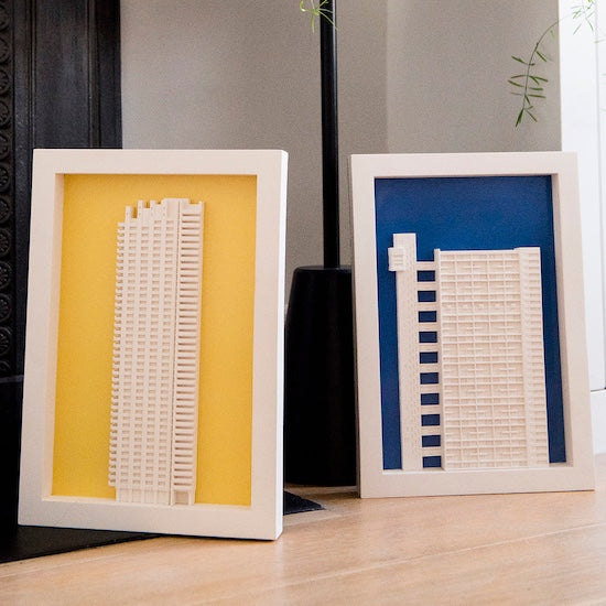 Chisel & Mouse フラットアイアンビル 立体モデル Flatiron Building