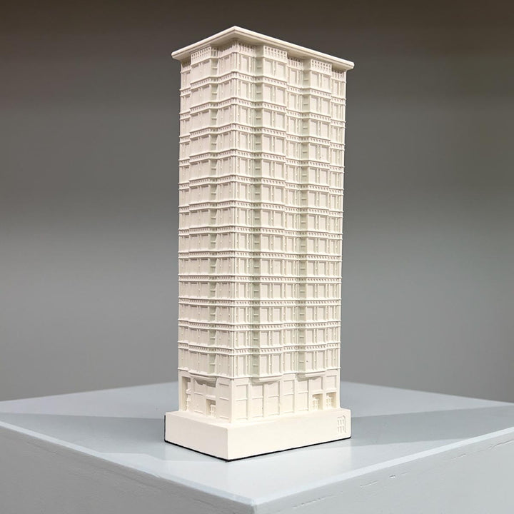 Reliance Building facade architectural scale model