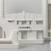 Century Hotel Model. Lifestyle Shot. Architectural Sculpture by Chisel & Mouse